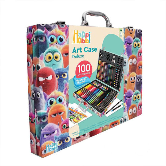 HappiHobbi Zeichenstifte Waschbare Set 12 Farben