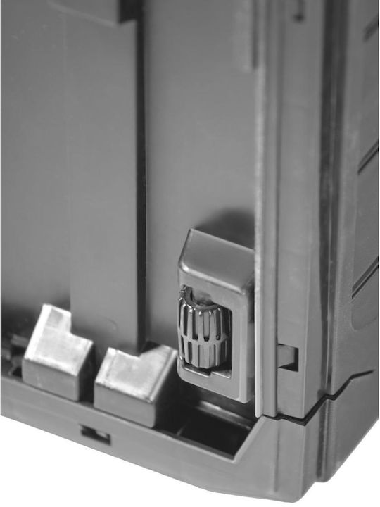 Outdoor Storage Box Rato Anthracite 310lt Gray L119xW48xH60cm