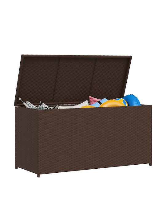 vidaXL Outdoor Storage Box Brown L120xW50xH60cm