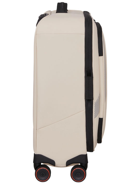 Samsonite Spinner Koffer Kabine Hart Beige Höhe 55cm