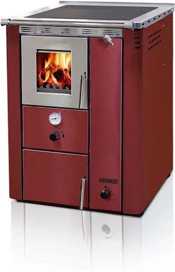 Senko C-30 Metalic Soba pe lemne Cuptor pe lemne 35kW Bej