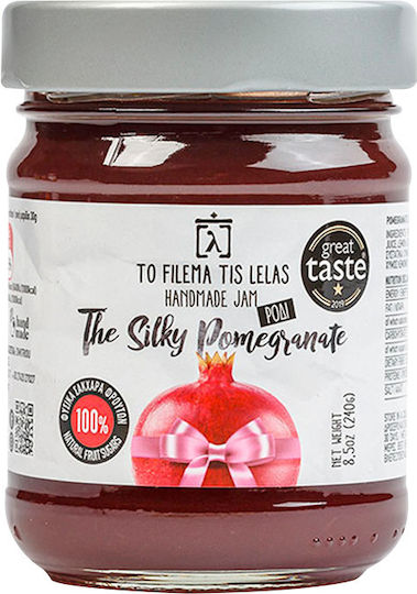 To Filema Tis Lelas The Silky Μαρμελάδα Ρόδι Χωρίς Προσθήκη Ζάχαρης 250gr