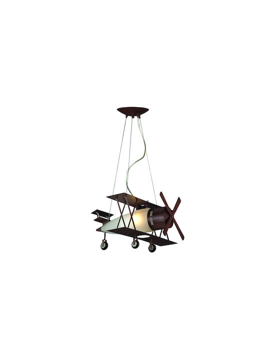 Sun Light Kids Plastic Chandelier Ceiling Light E14 Pink 40W