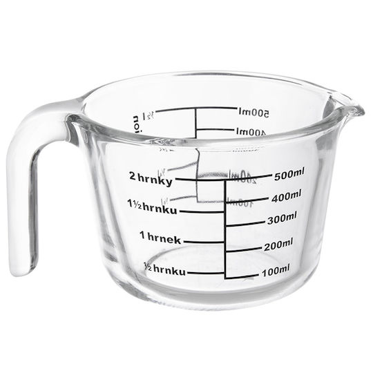 Orion Glas Küchenmessgerät 500ml 1Stück