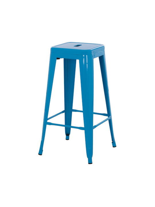 Stool for Bar Outdoor Blue 43x43x78cm
