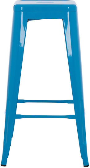 Μεταλλικό Σκαμπό Μπαρ 43x43x78cm Μεταλλικό Σκαμπό Μπαρ 43x43x78cm