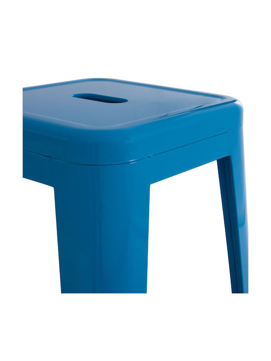 Stool for Bar Outdoor Blue 43x43x78cm