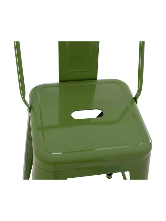 Stool for Bar Outdoor Green 43x43x88cm