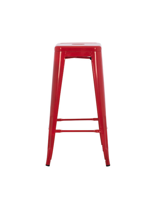Μεταλλικό Σκαμπό Μπαρ 43x43x78cm Μεταλλικό Σκαμπό Μπαρ 43x43x78cm