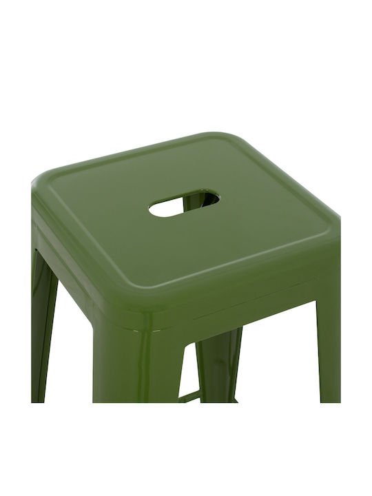 Stool for Bar Outdoor Light Olive Green 43x43x78cm