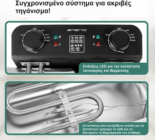 Emerio DF-120485 Φριτέζα 6lt