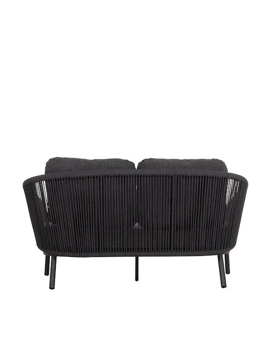 Șezlong Aluminiu Gri 157x149x80 cm