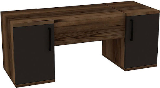 Mercan Walnut-anthracite 100x35.5x74.1εκ.