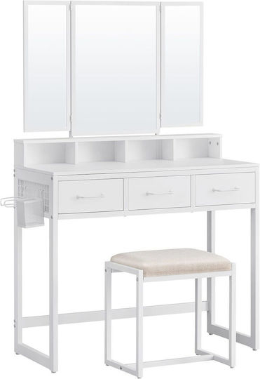 Τουαλέτα Κρεβατοκάμαρας White 90x40x141εκ.