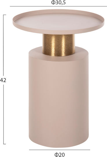 HomeMarkt Modernes Schlafzimmer-Teppichset Beige HM10883.03 3 Stück