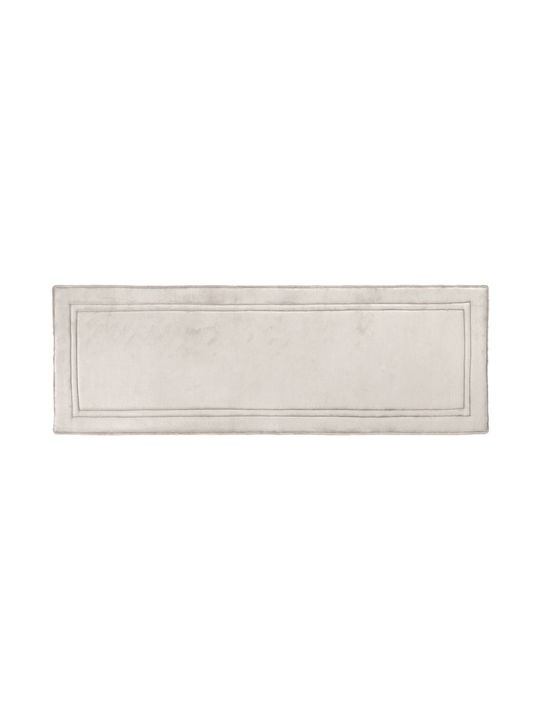 Guy Laroche Softy Modern Velvet Bedroom Rugs Set Ivory 1176086220009 2pcs