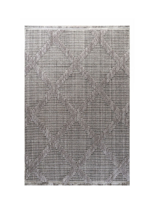 Tzikas Carpets Summer Bedroom Rugs Set Gray 356-0-355-61576-095 2pcs