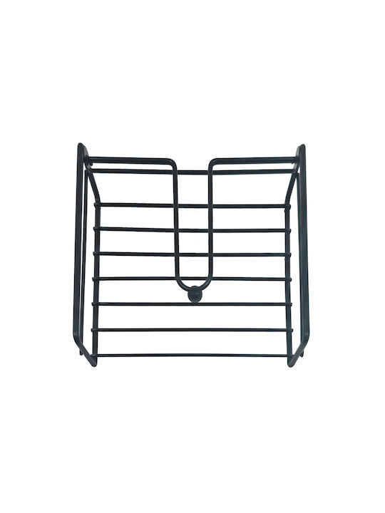 TnS Metallic Black Napkin Holder 19x19x5cm 03-950-4250