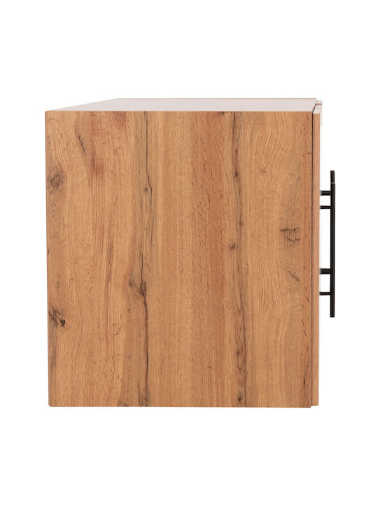 HomeMarkt Rectangular Loft Closet from Chipboard Natural 150x55x6cm HM747.12