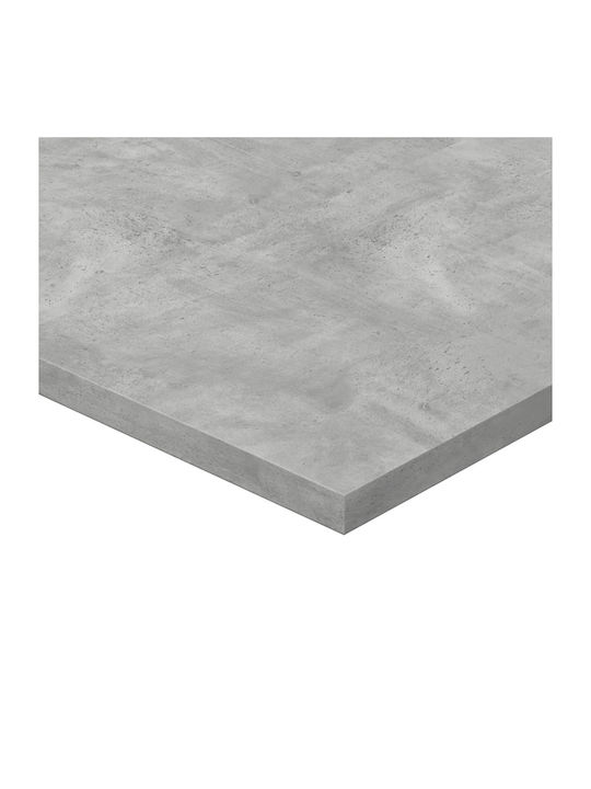 vidaXL Raft Rectangular De Bibliotecă Din Placă Din Lemn Agregat Gri 40x50x1.5cm 805195 8 Bucăți