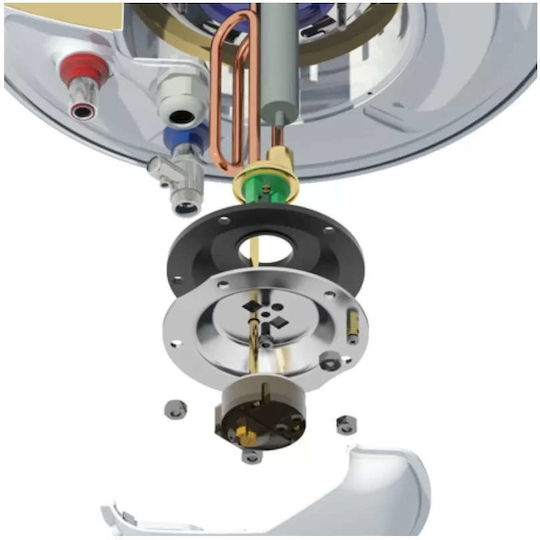 Nobel Electric Water Heater 120lt 4kw Diameter Φ36 Horizontal 29417102