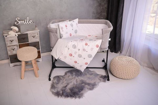 Lorreli Cradle Set Grey 5 Pieces