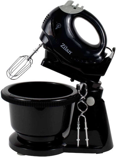 Zilan Mixer with Plastic Container 3lt 250W Black