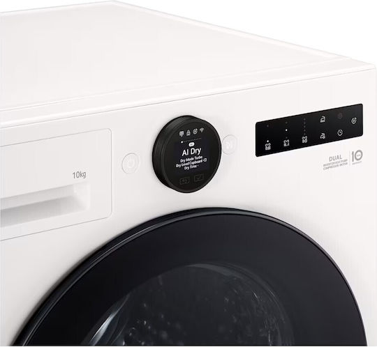 LG RHX7010TWB Στεγνωτήριο 10kg με Αντλία Θερμότητας
