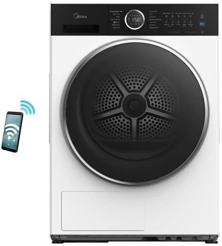 Midea MD205H100BW/W-GR Tumble Dryer 10kg with Heat Pump