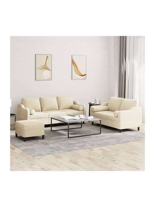 Σετ Σαλονιού 3-Sitzer & 2-Sitzer & Hocker