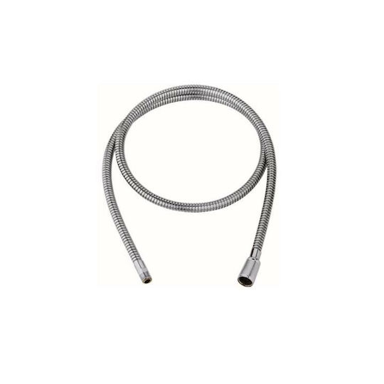Interflex Σπιράλ Ντουζ Μεταλλικό 150cm Ασημί