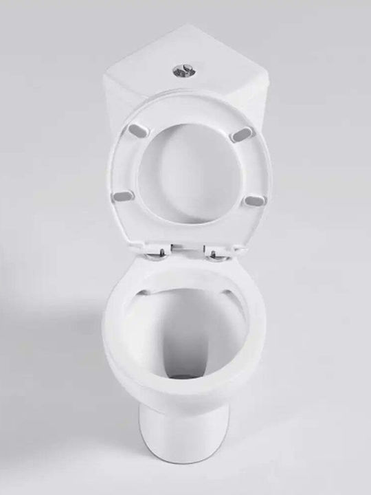 Inter Ceramic Toaletă de podea cu sistem de descărcare