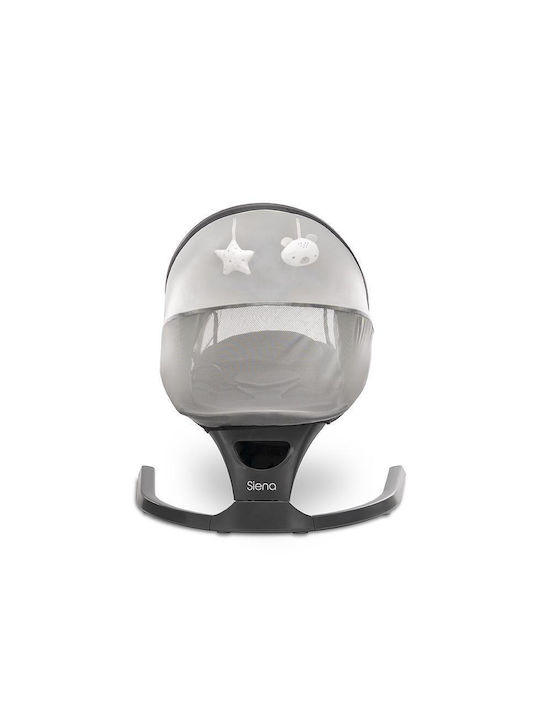 Lorelli Balansoar Electric Relax Bebe Leagăn Siena cu Muzică Negru