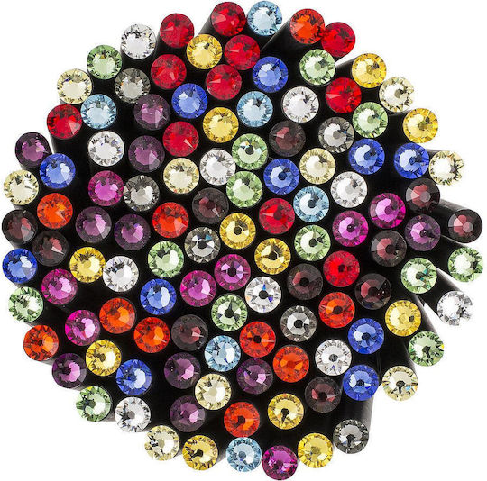 Pencil Black Petradi Svarofksi 12 Gemstone Colours 06530050 Artelibre