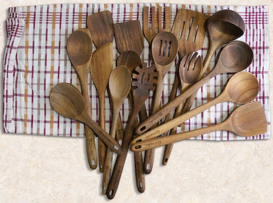 Zokura Spatel zum Kochen Hölzernes 32cm