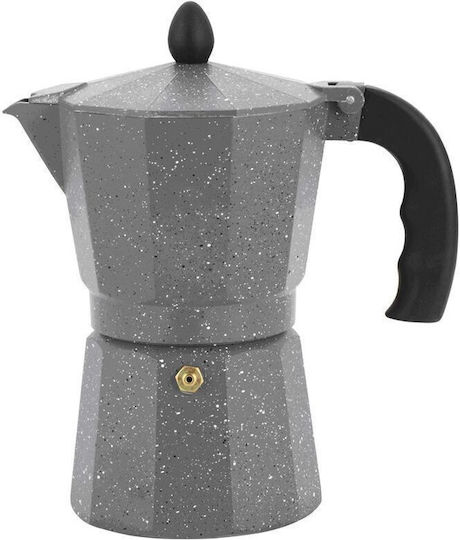 Elekom Μπρίκι Espresso 6cups Ασημί