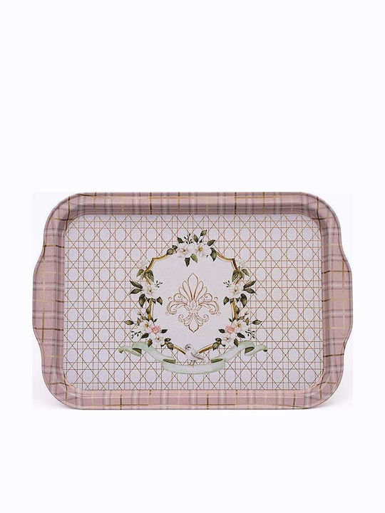 SteweHome Μεταλλικός Δίσκος Σερβιρίσματος 21x30cm