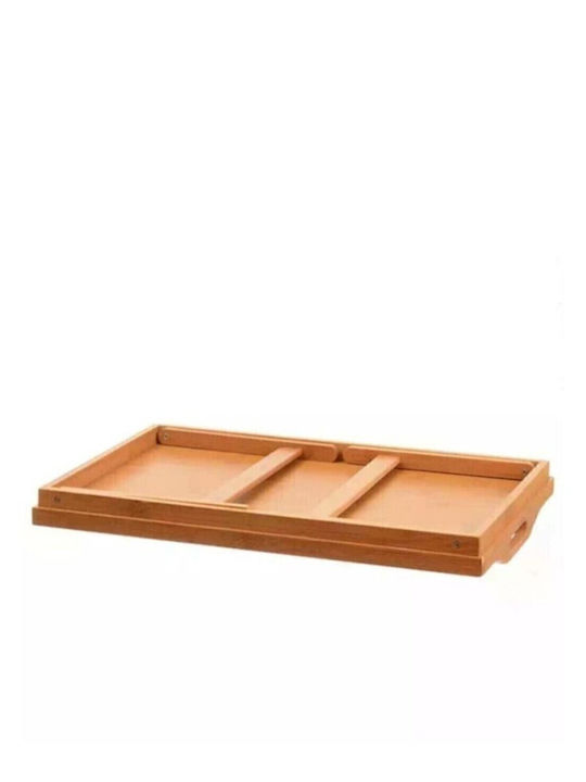 SteweHome Tavă De Pat Din Bambus 29x50cm