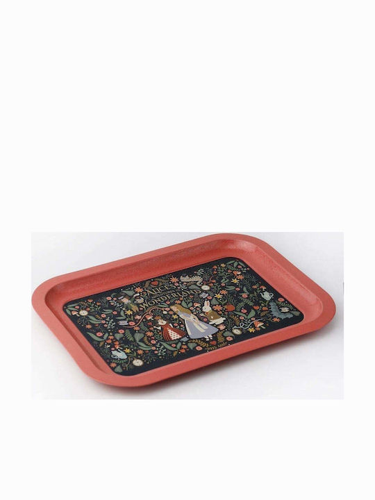 SteweHome Metallic Serving Tray 23x28cm