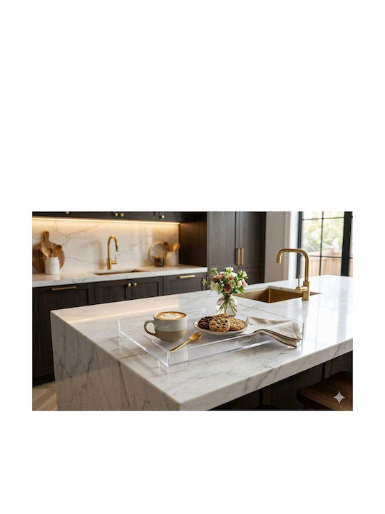 SteweHome Plastic Serving Tray 22x32x32cm