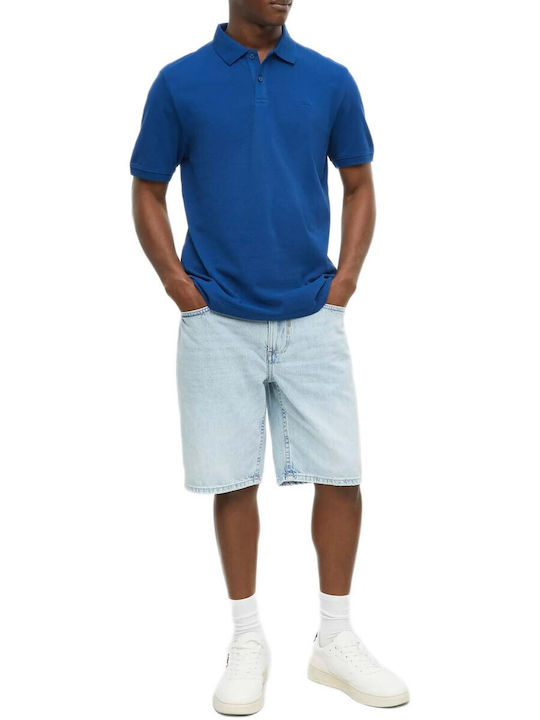 s.Oliver Polo Herrenblusen Blau Indigo