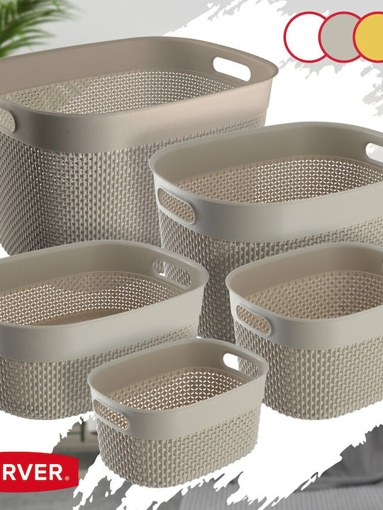 Grozs Filo S 6l 26.6x22x15cm Beige