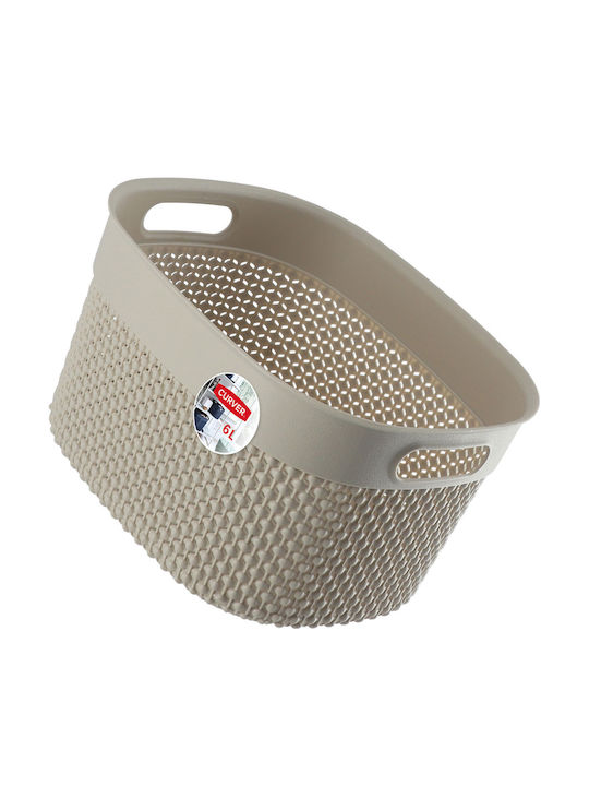 Grozs Filo S 6l 26.6x22x15cm Beige