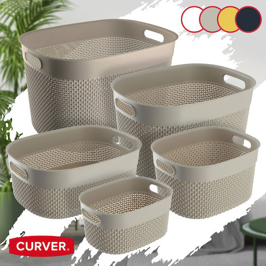 Grozs Filo M 12l 38x28,5x15cm Beige
