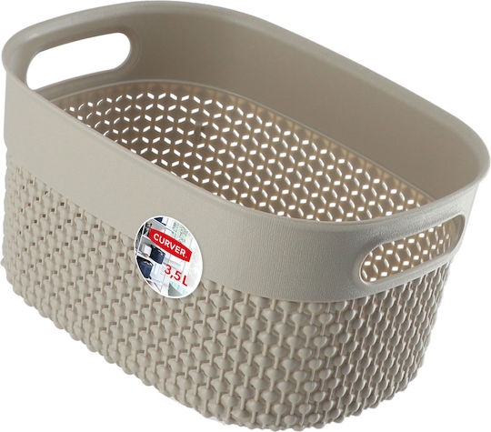 Grozs Filo Xs 3,5l 23,5x17,5x12cm Beige