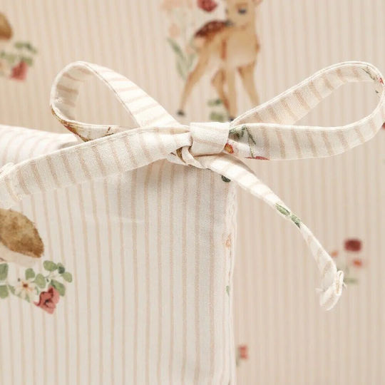 La Millou Classic Inside Crib Bumper Ecru 25x210cm