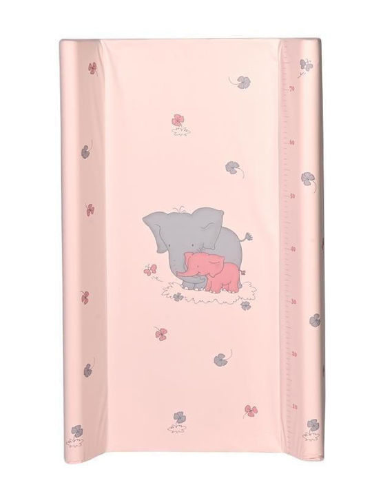 Lorelli Hard Changing Pad Star made of Plastic Pink Star 50x71cm