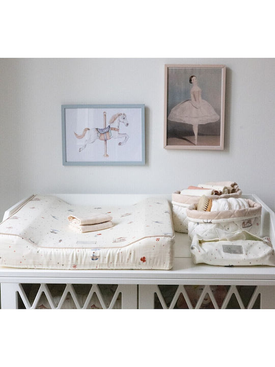 Cam Cam Copenhagen Carousel Baby Changing Pad with Cover made of Fabric