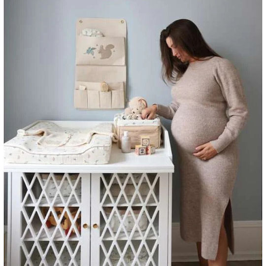 Cam Cam Copenhagen Wickelunterlage für Babys mit Bezug Blueberries aus Stoff Blueberries