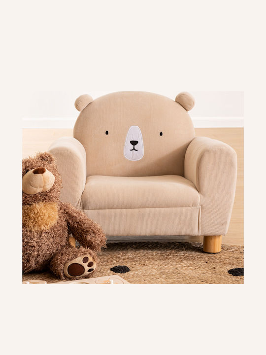Детско Кресло Bear Екрю 51x42.5x44см